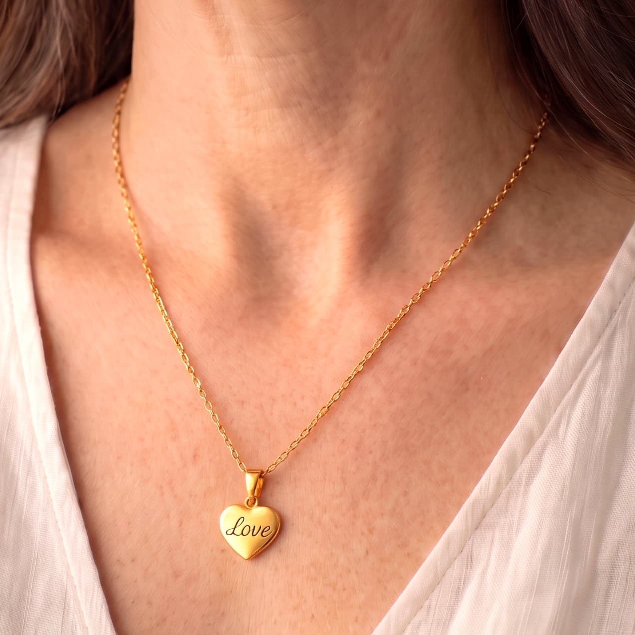 Collar Golden Love