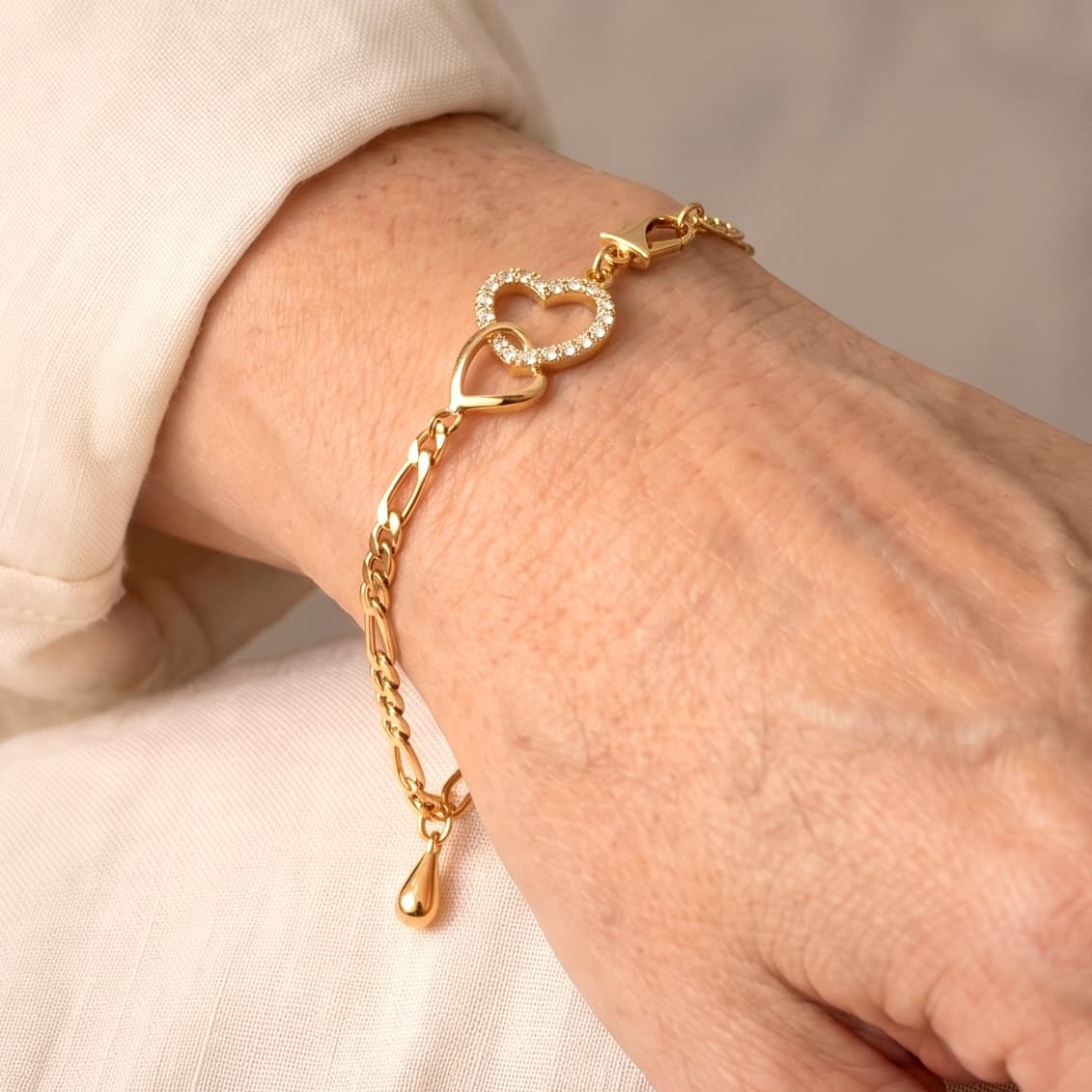 Pulsera Love Forever - Dorada