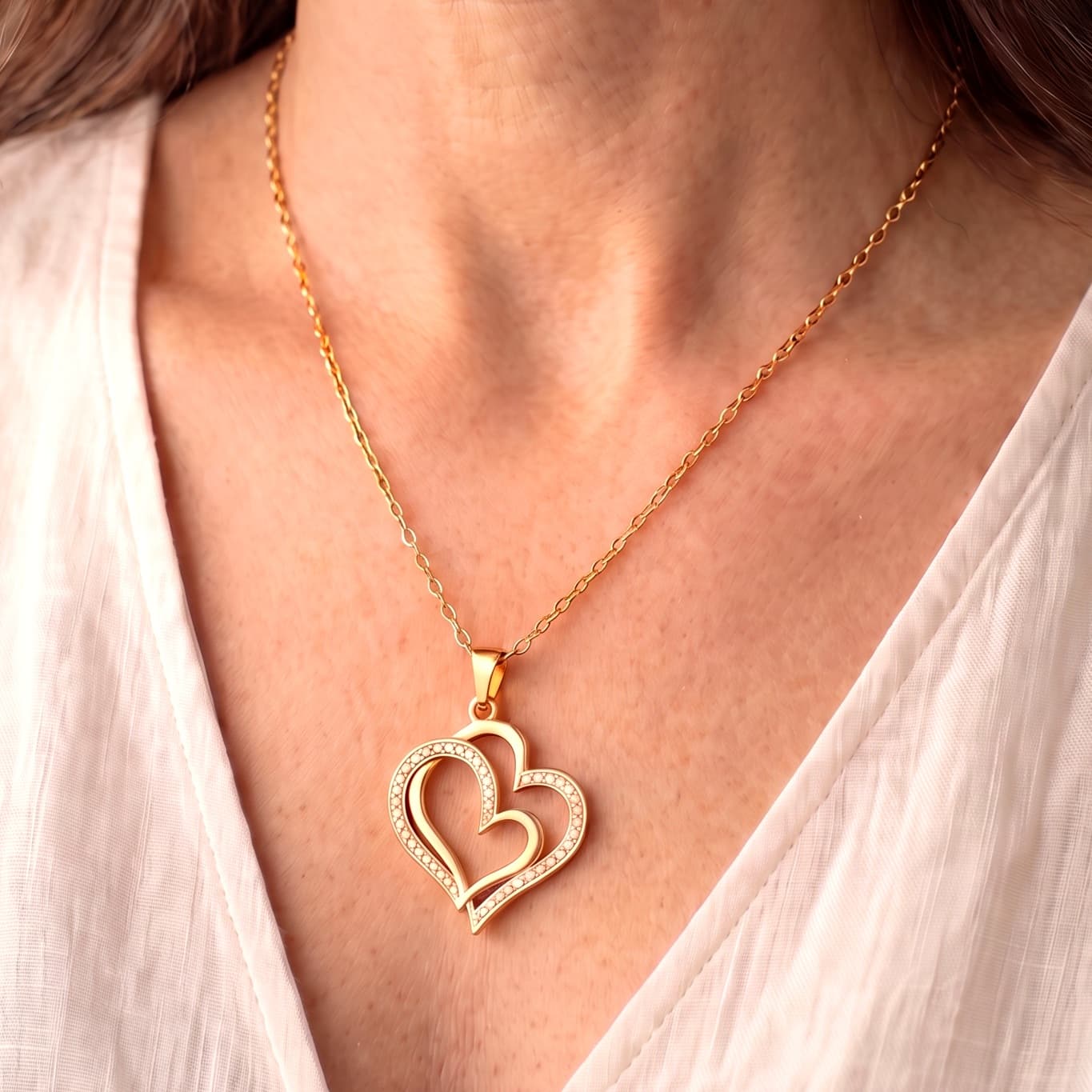 Collar Love Forever - Dorado
