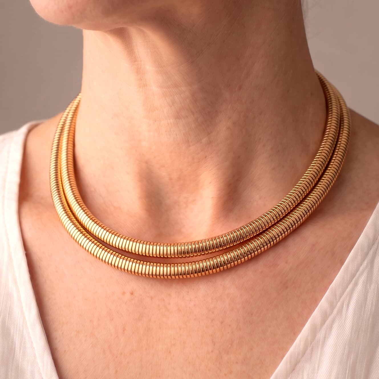 Collar Musa - Dorado