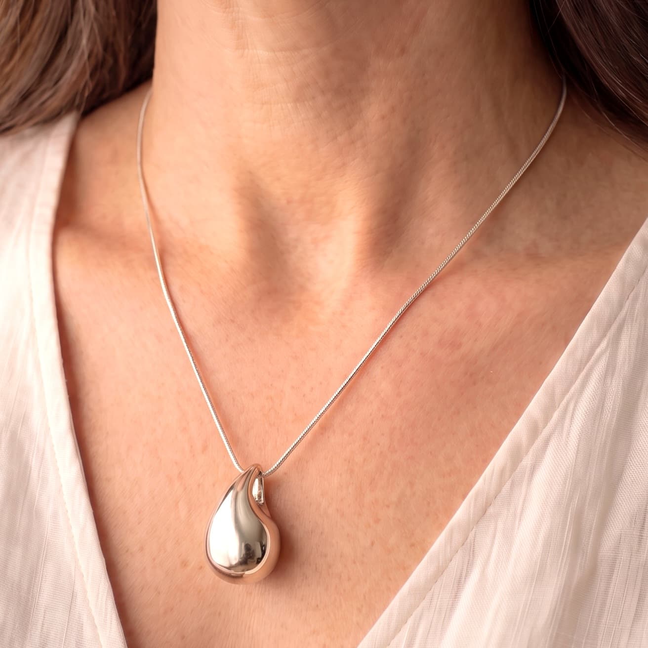 Collar Dafne - Plateado