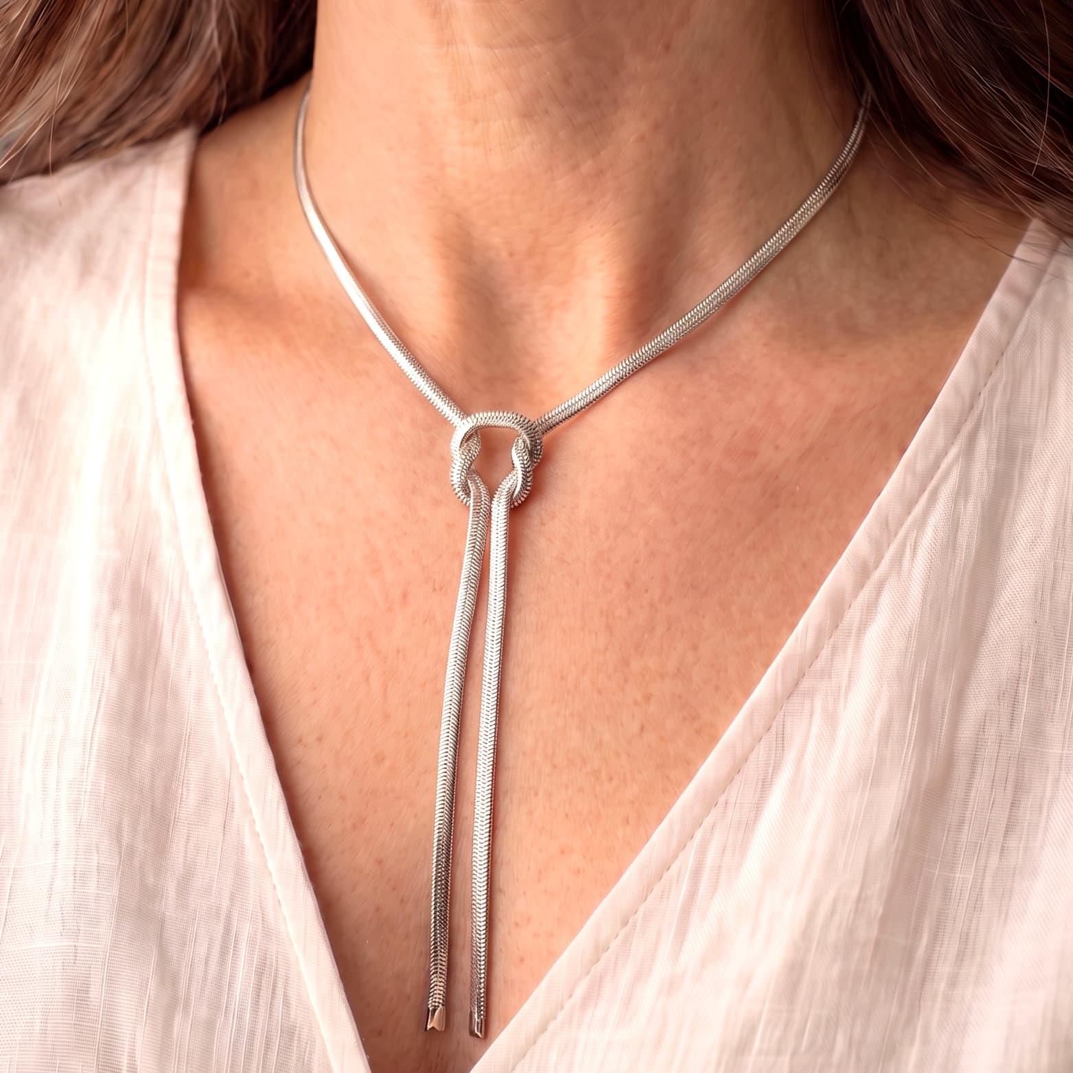Collar Aura - Plateado