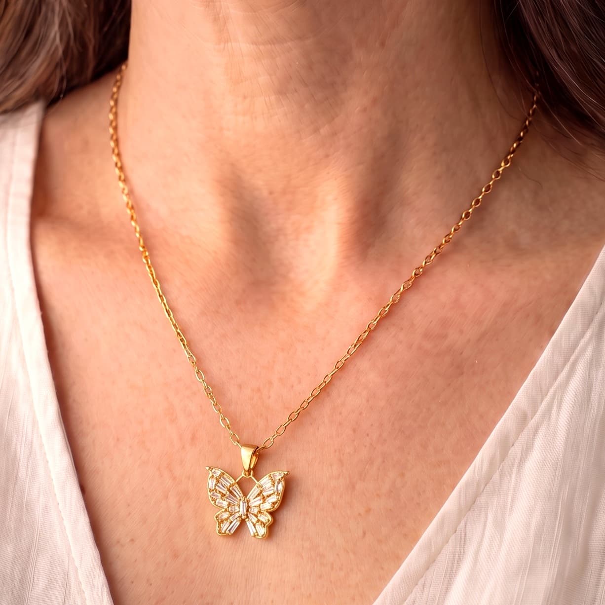 Collar Mariposa
