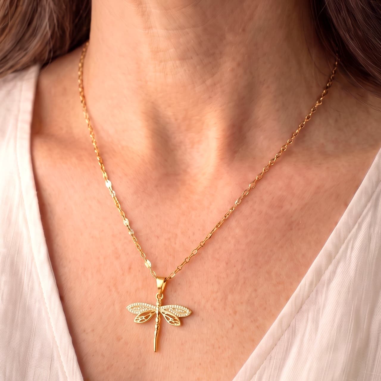 Collar Libélula