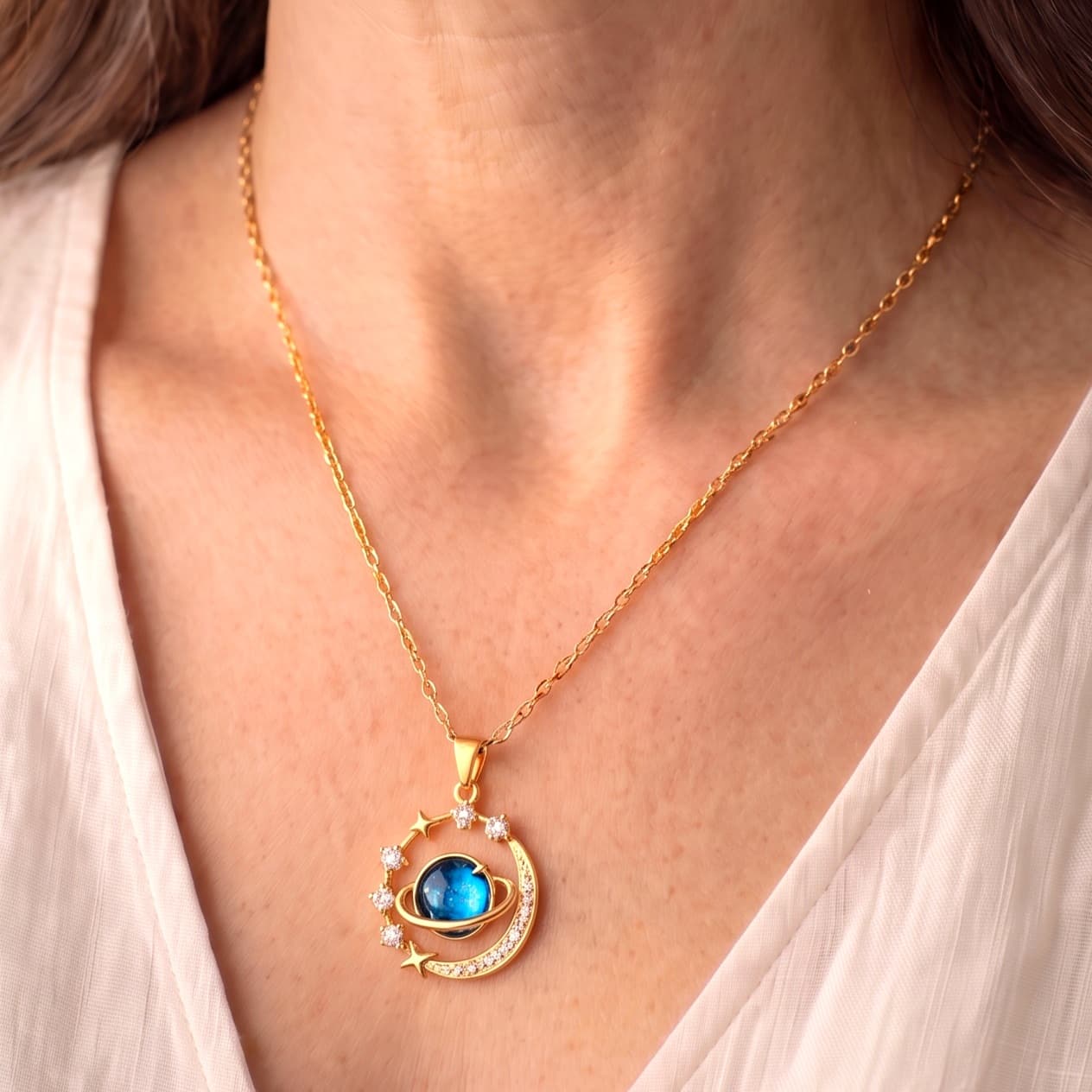 Collar Cielo Azul